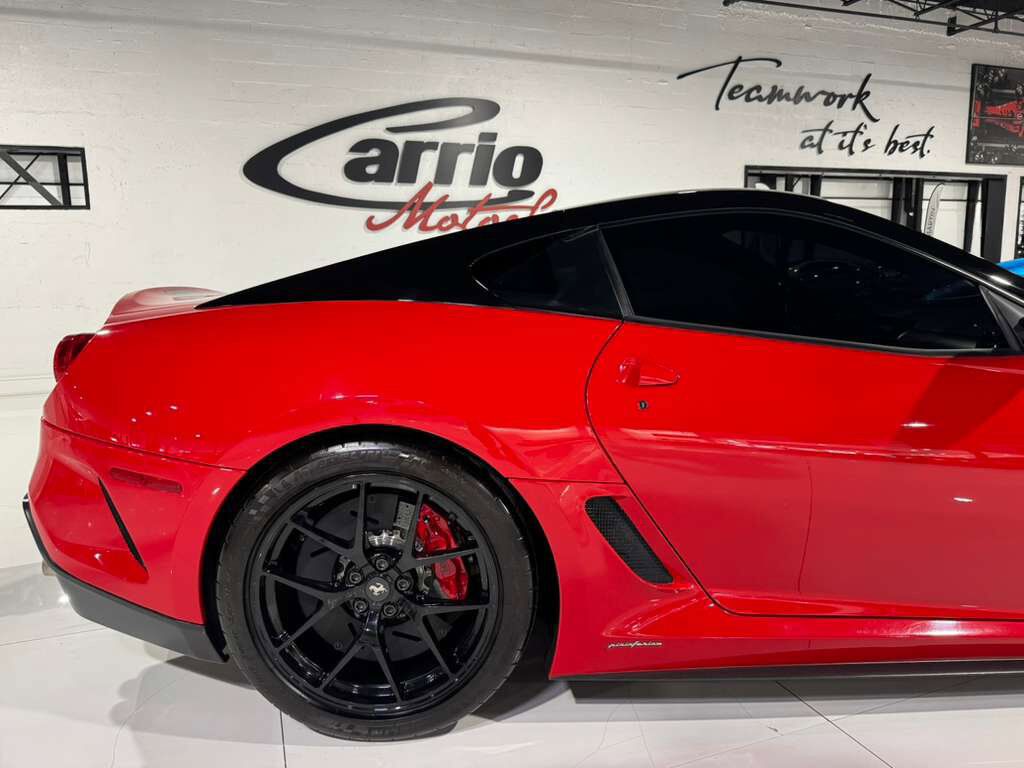 2011 Ferrari 599 GTO 1/599 for the world! two-tone Rosso Corsa/Nero, Bose audio system AND MUCH MORE!!! Fort Lauderdale FL