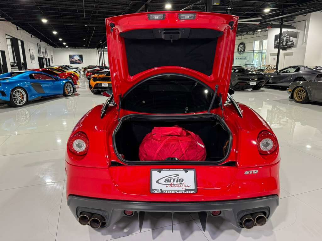 2011 Ferrari 599 GTO 1/599 for the world! two-tone Rosso Corsa/Nero, Bose audio system AND MUCH MORE!!! Fort Lauderdale FL