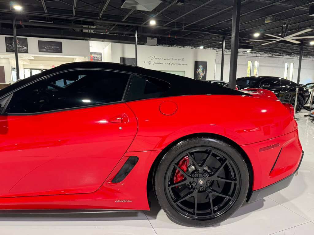 2011 Ferrari 599 GTO 1/599 for the world! two-tone Rosso Corsa/Nero, Bose audio system AND MUCH MORE!!! Fort Lauderdale FL