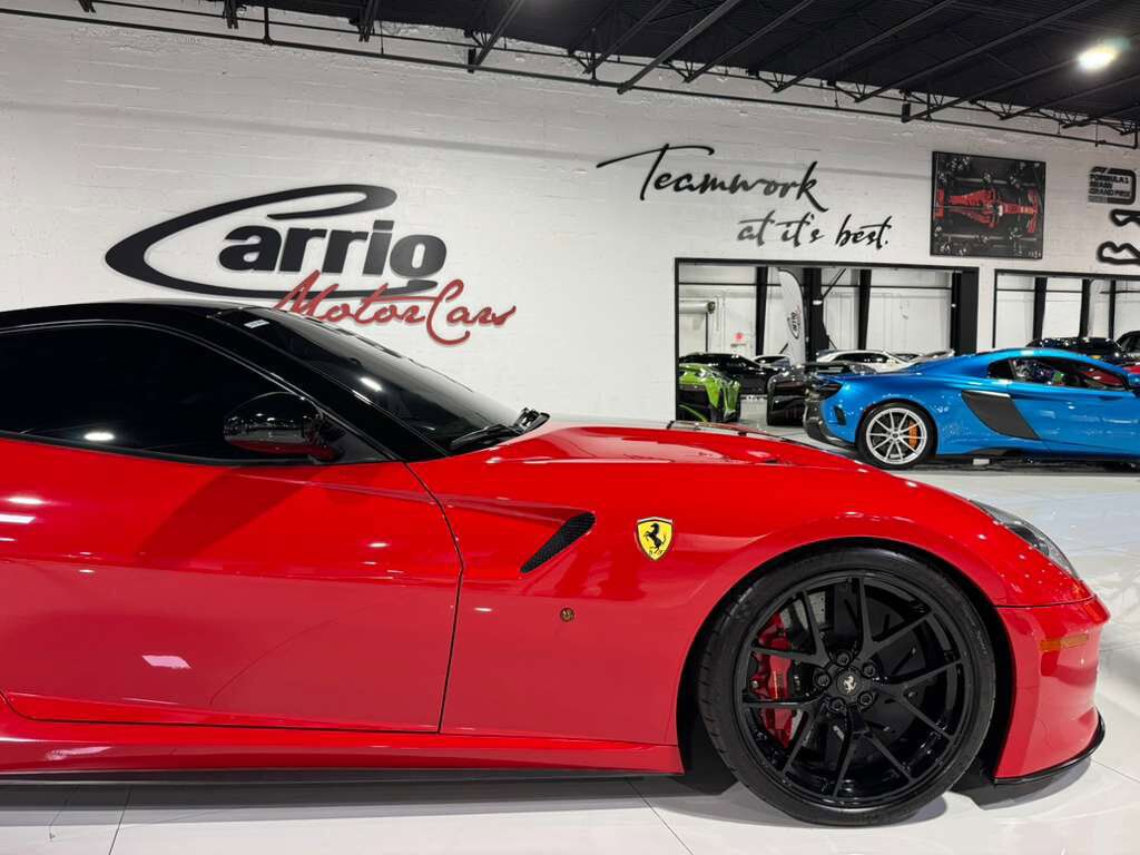 2011 Ferrari 599 GTO 1/599 for the world! two-tone Rosso Corsa/Nero, Bose audio system AND MUCH MORE!!! Fort Lauderdale FL