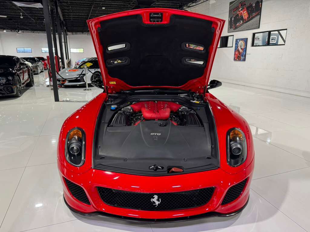 2011 Ferrari 599 GTO 1/599 for the world! two-tone Rosso Corsa/Nero, Bose audio system AND MUCH MORE!!! Fort Lauderdale FL