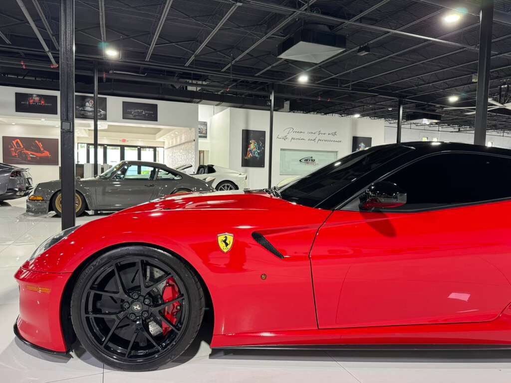 2011 Ferrari 599 GTO 1/599 for the world! two-tone Rosso Corsa/Nero, Bose audio system AND MUCH MORE!!! Fort Lauderdale FL
