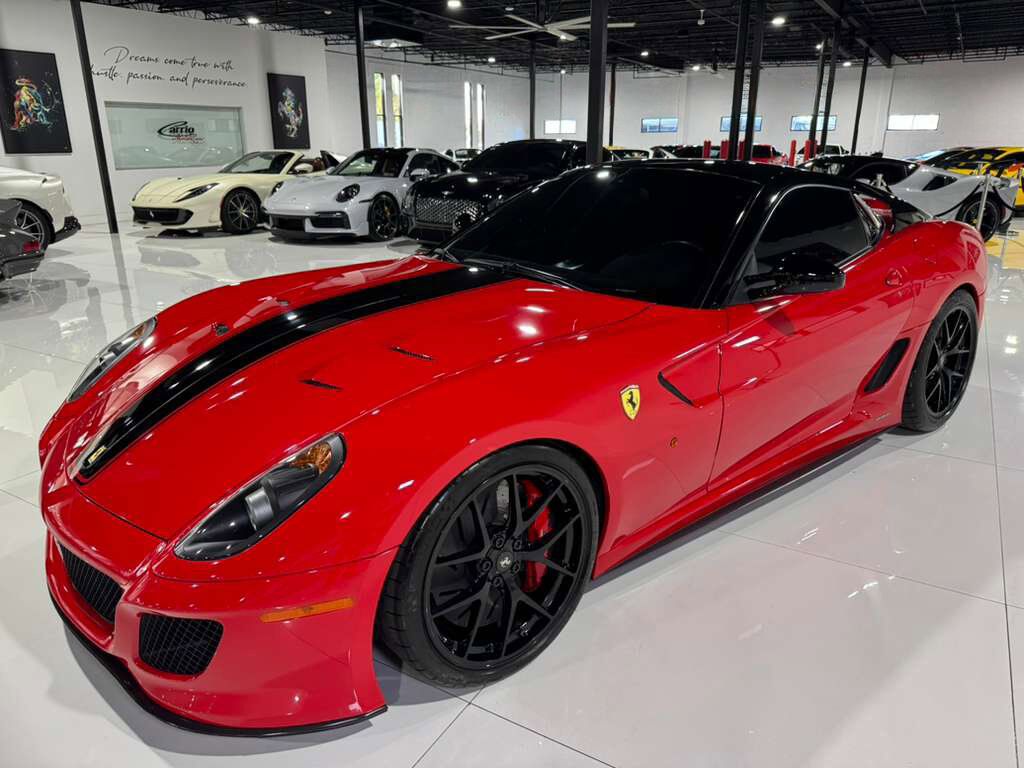 2011 Ferrari 599 GTO 1/599 for the world! two-tone Rosso Corsa/Nero, Bose audio system AND MUCH MORE!!! Fort Lauderdale FL