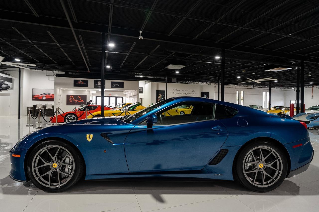 2011 Ferrari 599 GTO Blu Nart paint, Livrea Bianco Avus, factory racing harnesses/roll bar AND MUCH MORE!! Fort Lauderdale FL