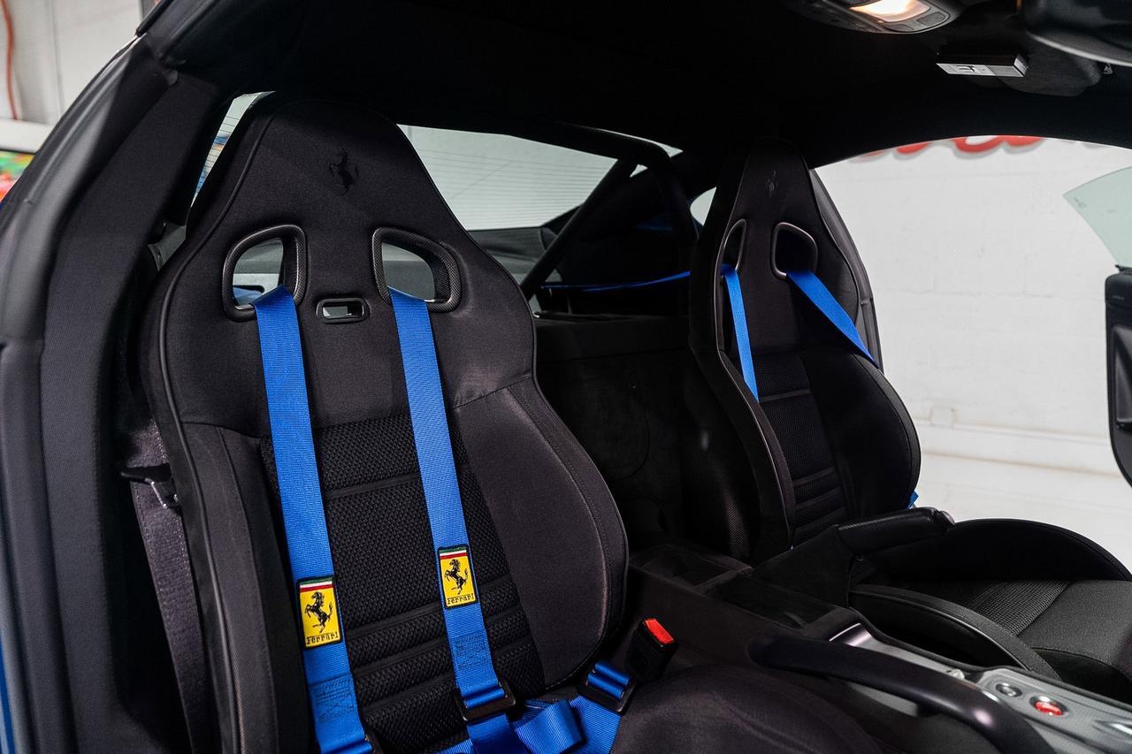 2011 Ferrari 599 GTO Blu Nart paint, Livrea Bianco Avus, factory racing harnesses/roll bar AND MUCH MORE!! Fort Lauderdale FL