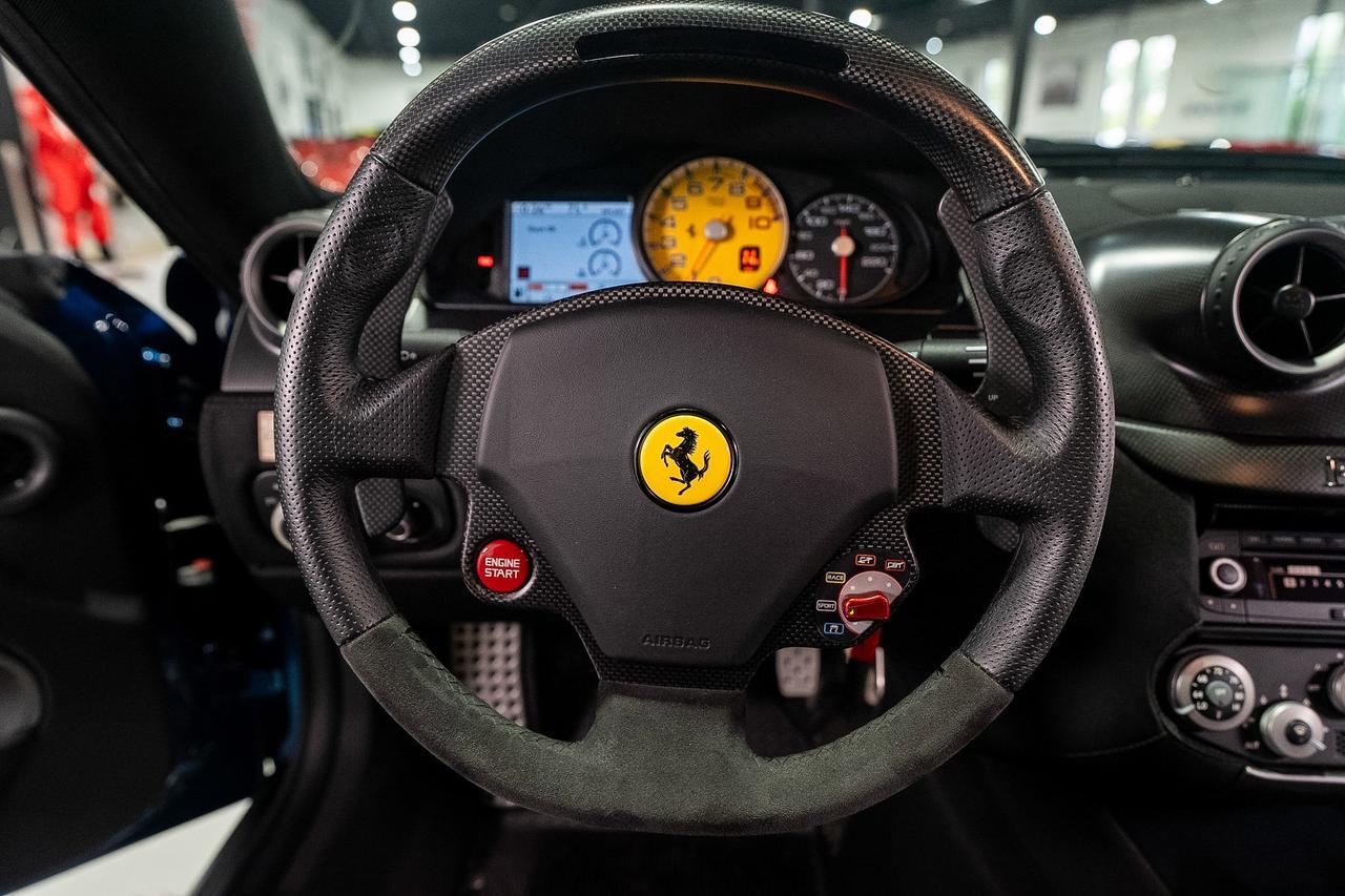 2011 Ferrari 599 GTO Blu Nart paint, Livrea Bianco Avus, factory racing harnesses/roll bar AND MUCH MORE!! Fort Lauderdale FL