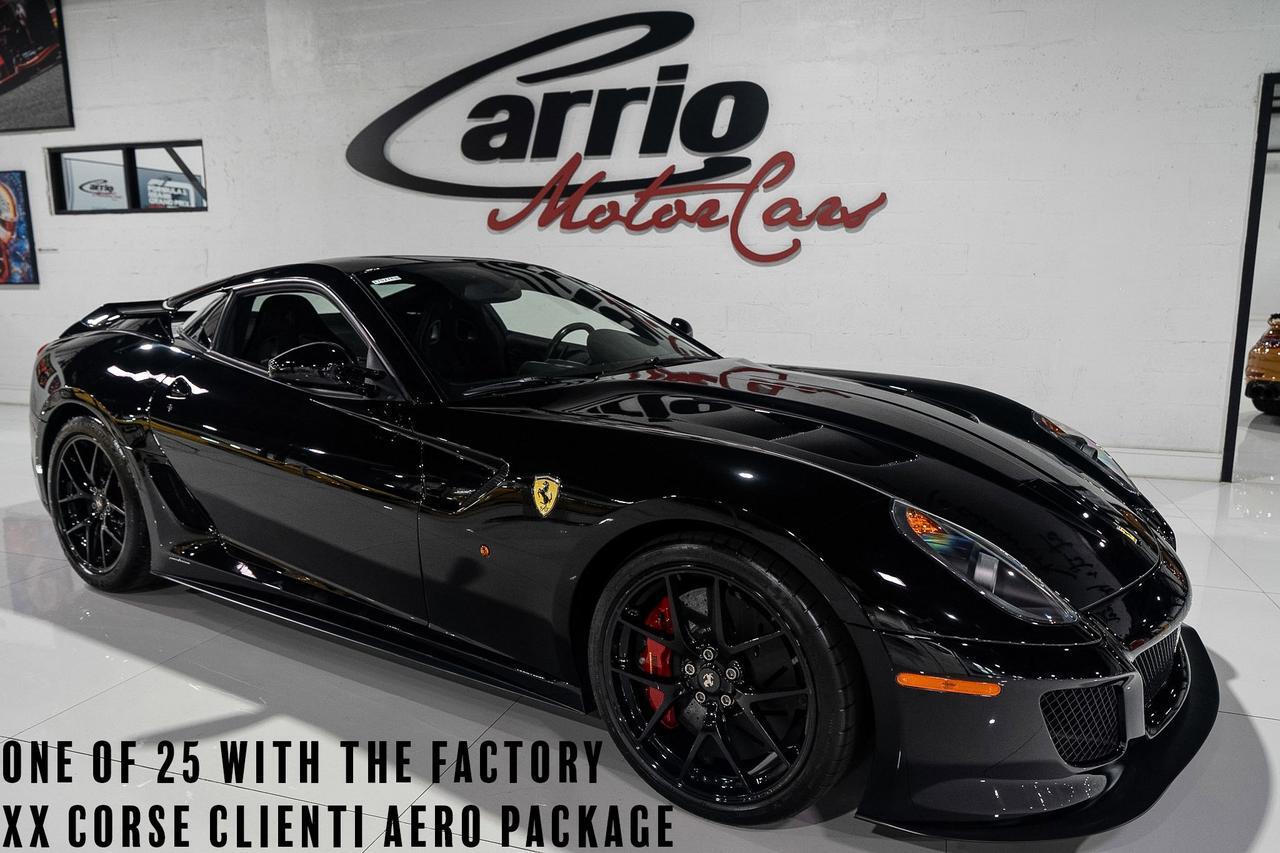 2011 Ferrari 599 GTO One of 25 with the factory XX Corse Clienti aero package!!