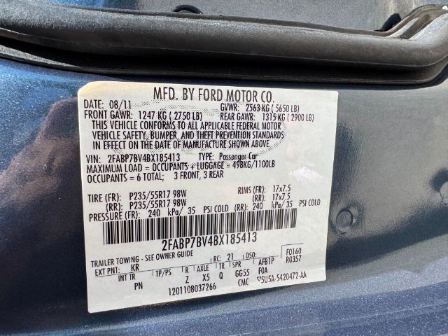2011 Ford Crown Victoria Police Monroe NC