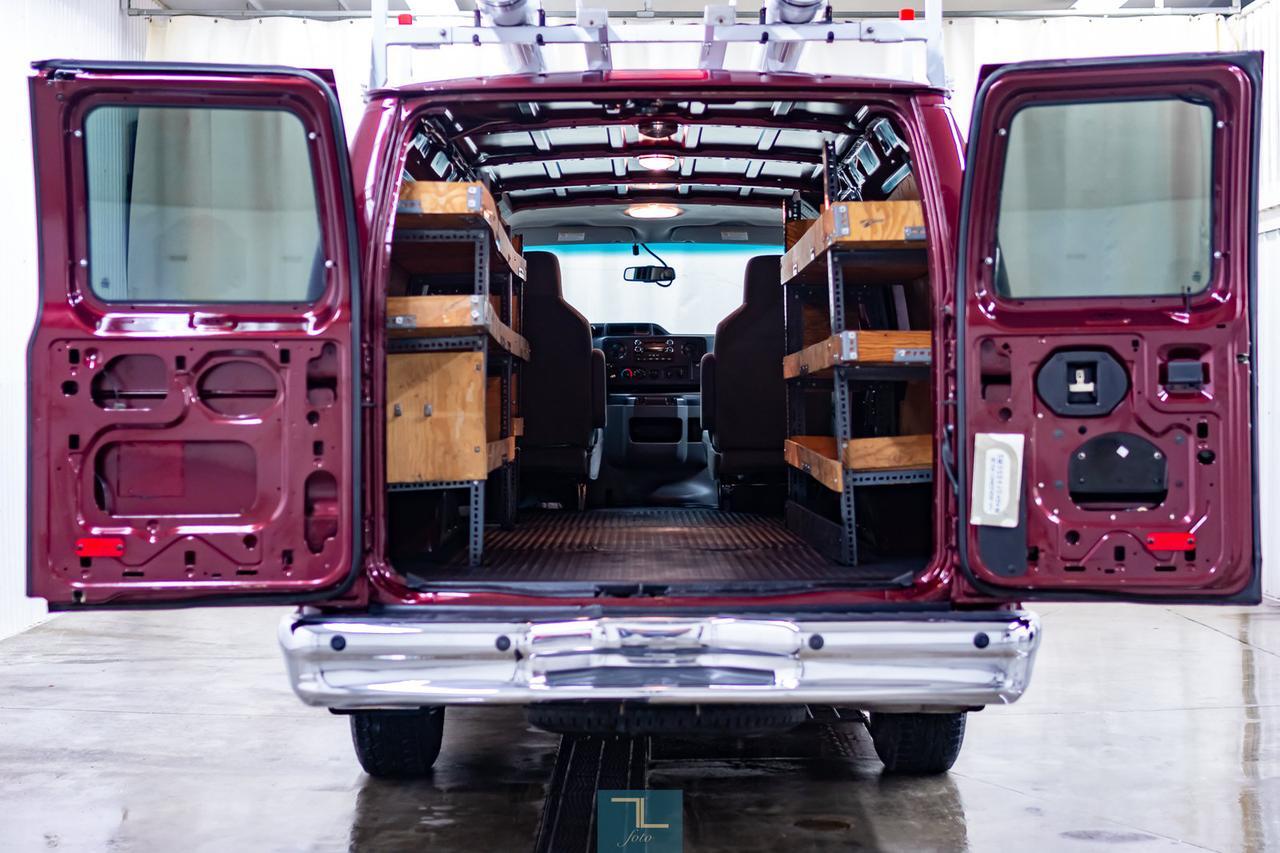2011 Ford E-350 Extended Cargo Van BCam Shelving Red Deer AB