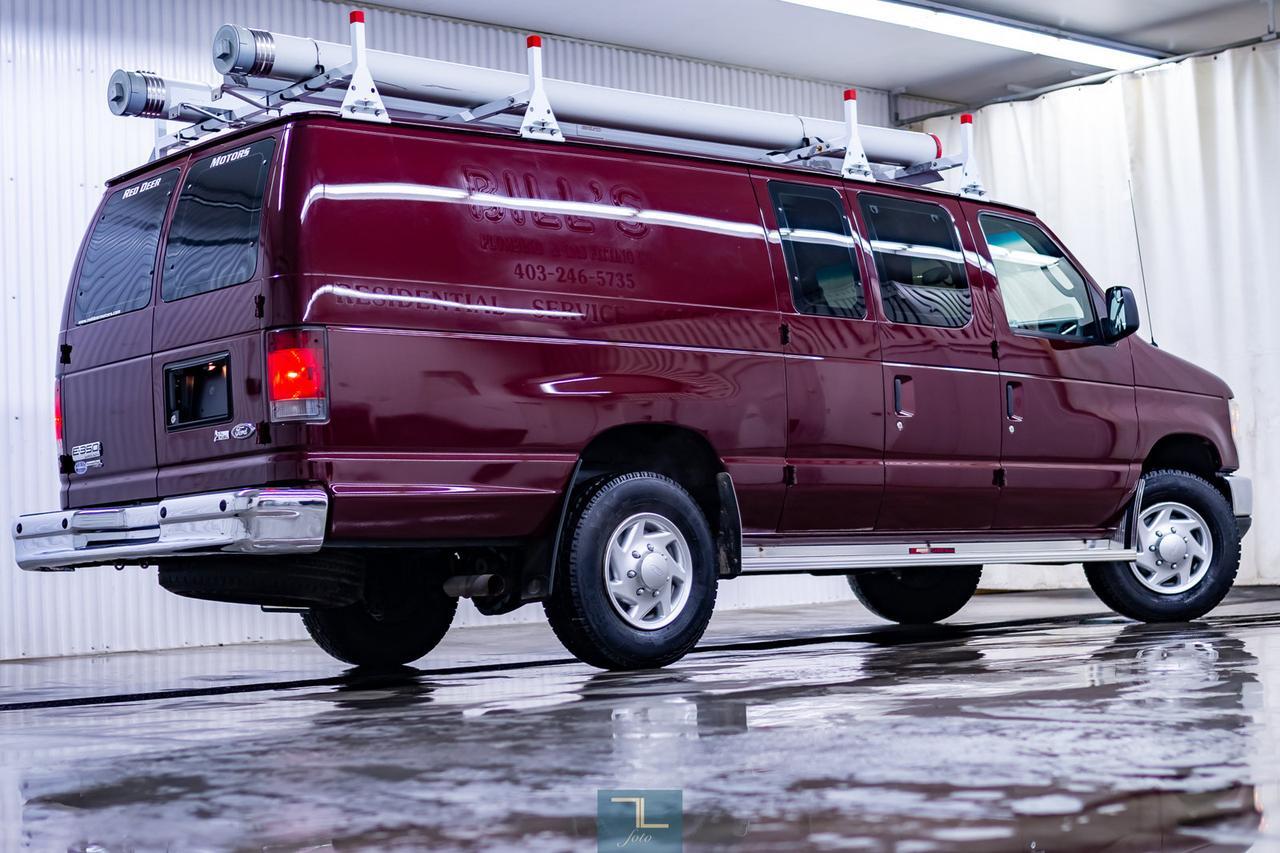 2011 Ford E-350 Extended Cargo Van BCam Shelving Red Deer AB