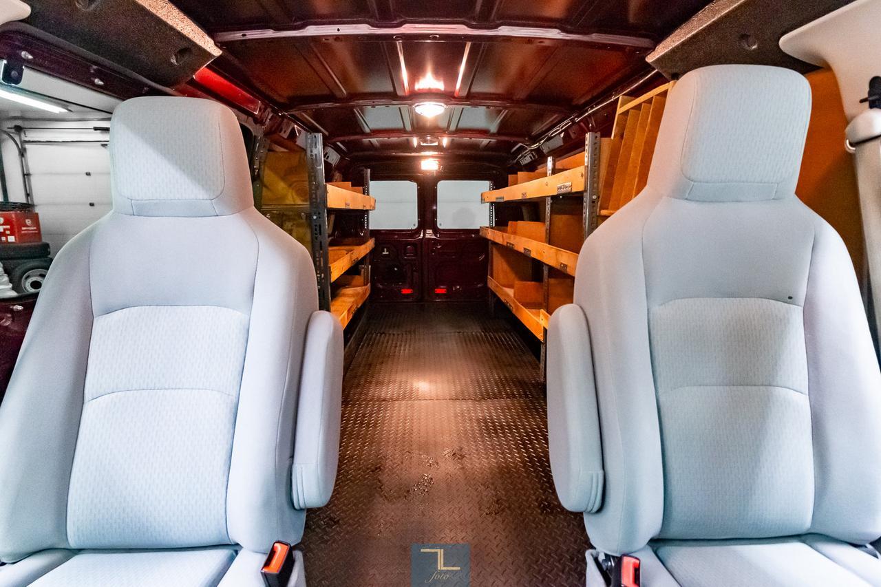 2011 Ford E-350 Extended Cargo Van BCam Shelving Red Deer AB