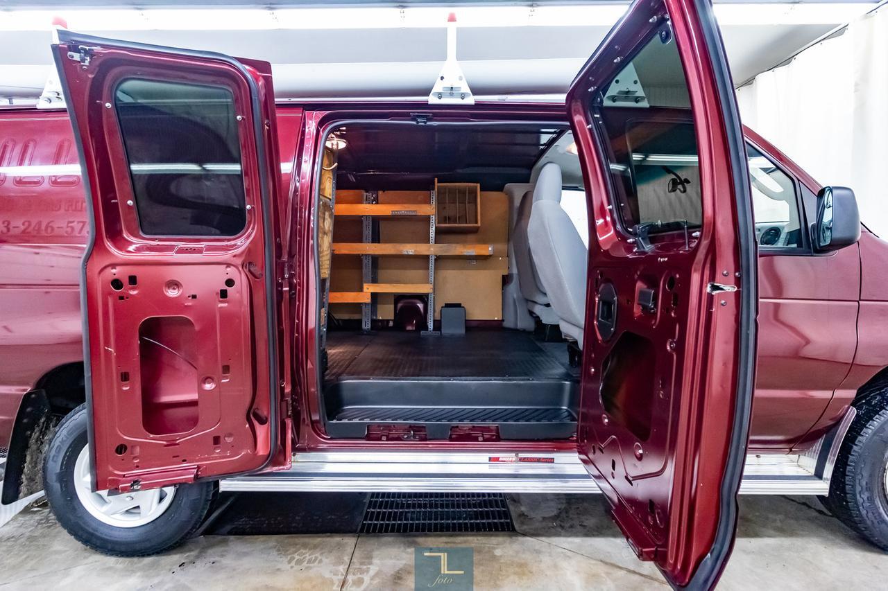 2011 Ford E-350 Extended Cargo Van BCam Shelving Red Deer AB