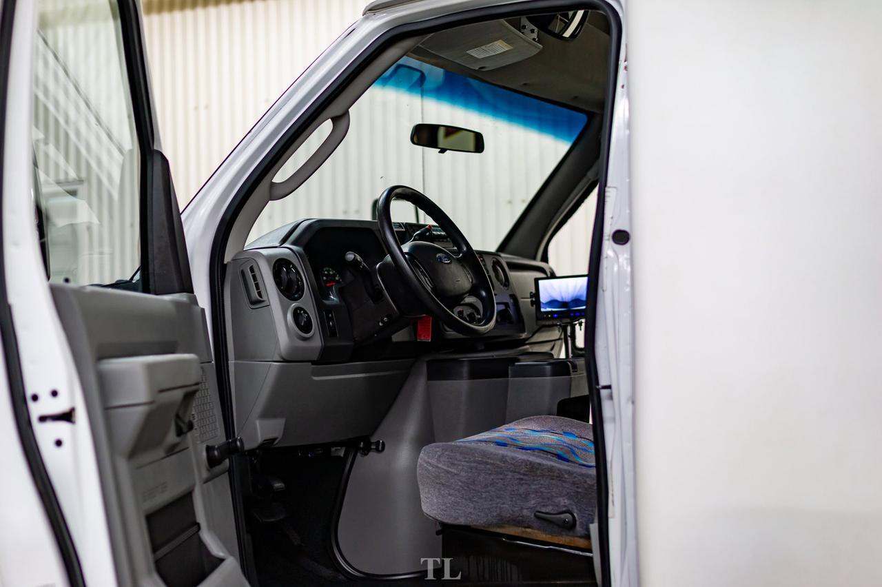 2011 Ford E-450 SD 24 Passenger Bus TV Red Deer AB