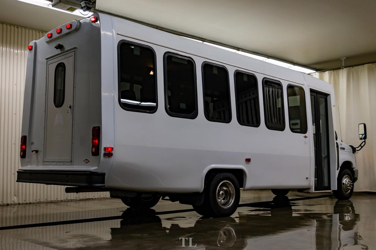 2011 Ford E-450 SD 24 Passenger Bus TV Red Deer AB