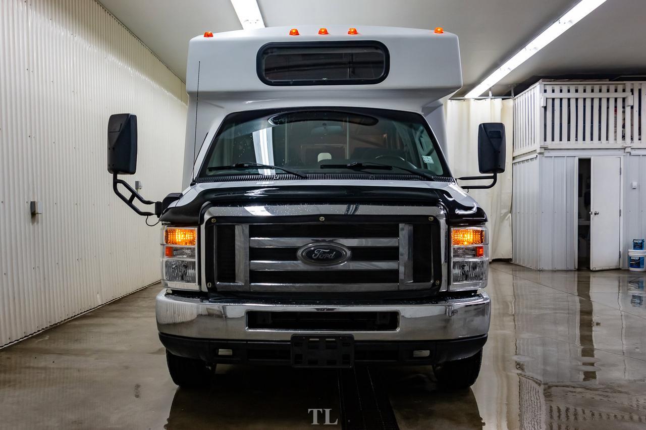 2011 Ford E-450 SD 24 Passenger Bus TV Red Deer AB