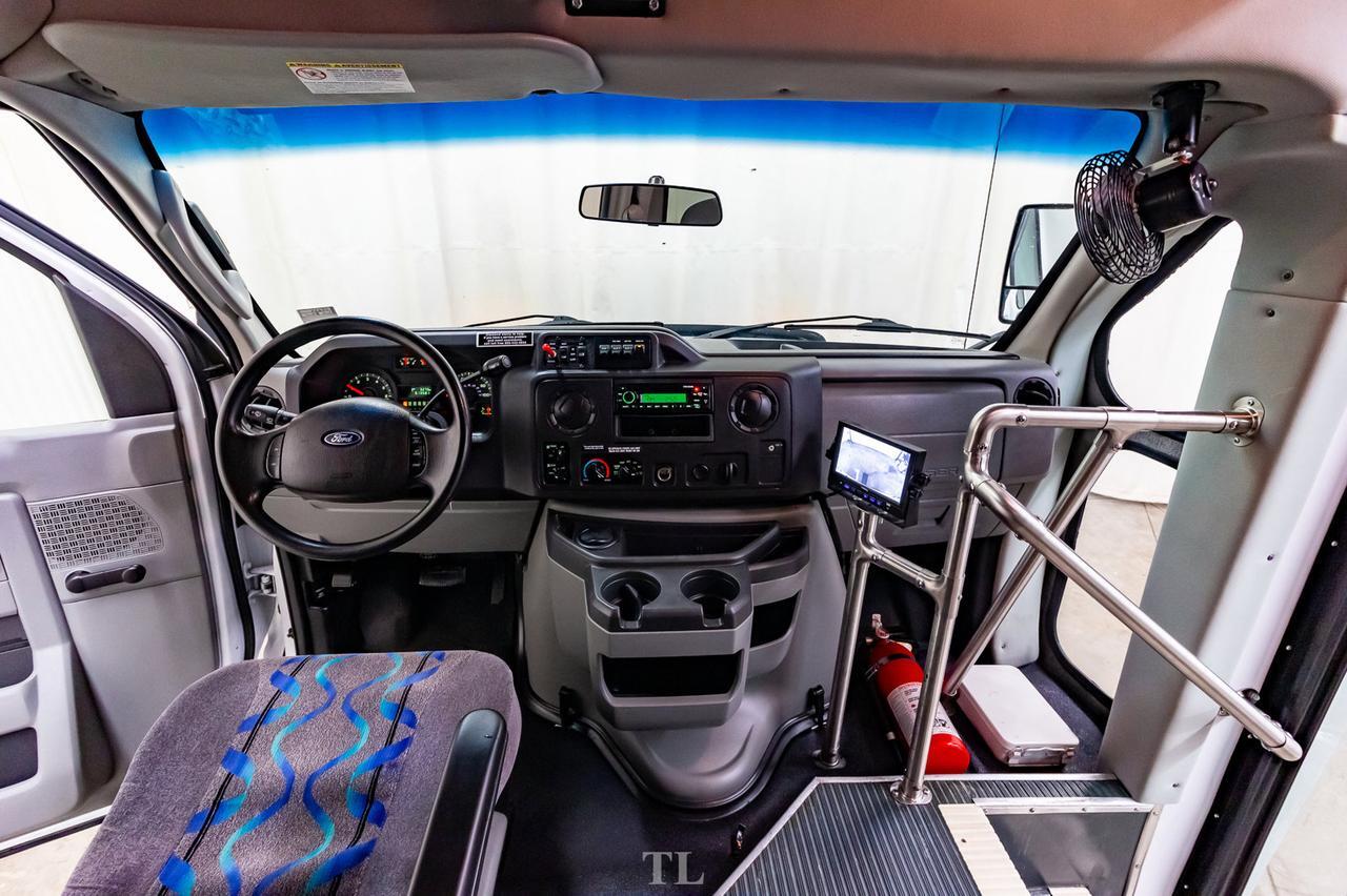 2011 Ford E-450 SD 24 Passenger Bus TV Red Deer AB