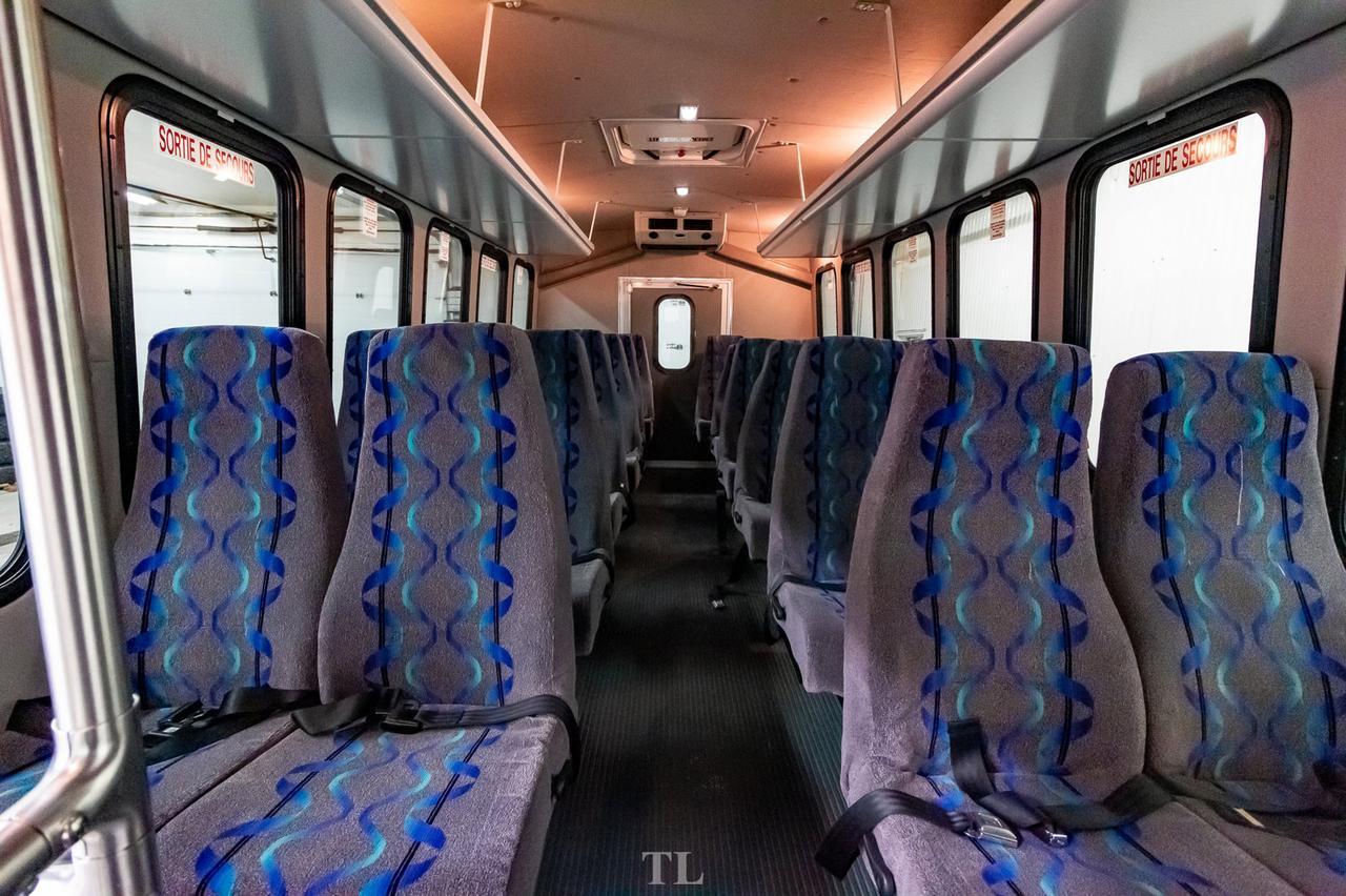 2011 Ford E-450 SD 24 Passenger Bus TV Red Deer AB