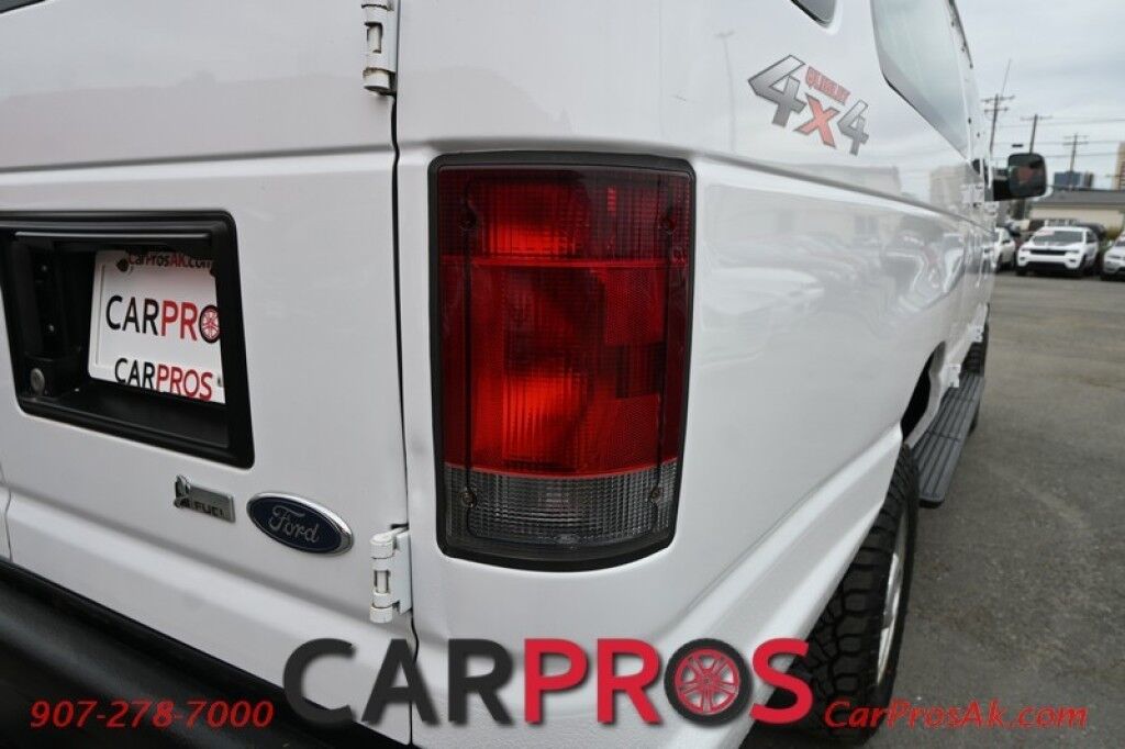 2011 Ford Econoline Wagon E350 XL - 5.4L V8 - Automatic - Quigley Conversion 4X4 - Auto Start - Seats 11 - Block Heater - Tow Package - Low Miles - 1 Owner Anchorage AK