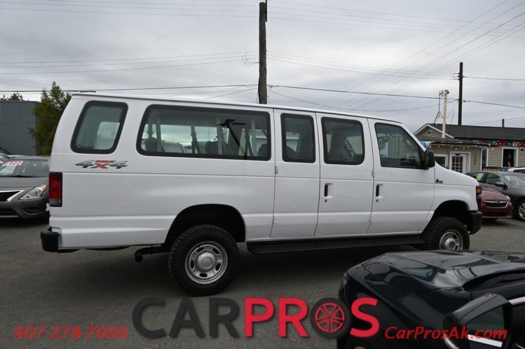 2011 Ford Econoline Wagon E350 XL - 5.4L V8 - Automatic - Quigley Conversion 4X4 - Auto Start - Seats 11 - Block Heater - Tow Package - Low Miles - 1 Owner Anchorage AK