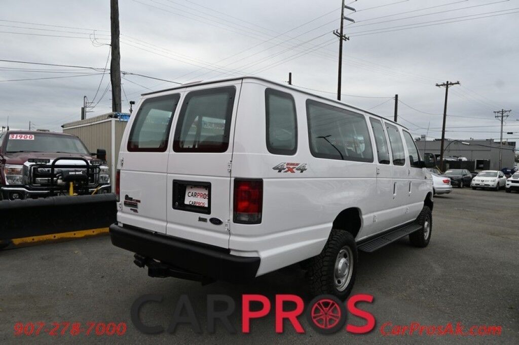 2011 Ford Econoline Wagon E350 XL - 5.4L V8 - Automatic - Quigley Conversion 4X4 - Auto Start - Seats 11 - Block Heater - Tow Package - Low Miles - 1 Owner Anchorage AK