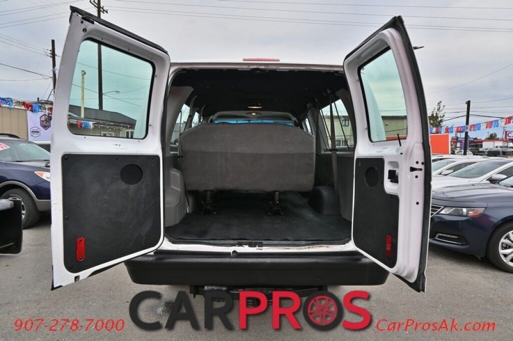 2011 Ford Econoline Wagon E350 XL - 5.4L V8 - Automatic - Quigley Conversion 4X4 - Auto Start - Seats 11 - Block Heater - Tow Package - Low Miles - 1 Owner Anchorage AK