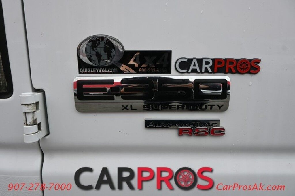 2011 Ford Econoline Wagon E350 XL - 5.4L V8 - Automatic - Quigley Conversion 4X4 - Auto Start - Seats 11 - Block Heater - Tow Package - Low Miles - 1 Owner Anchorage AK