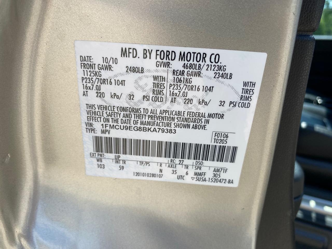 2011 Ford Escape Limited Hastings MI