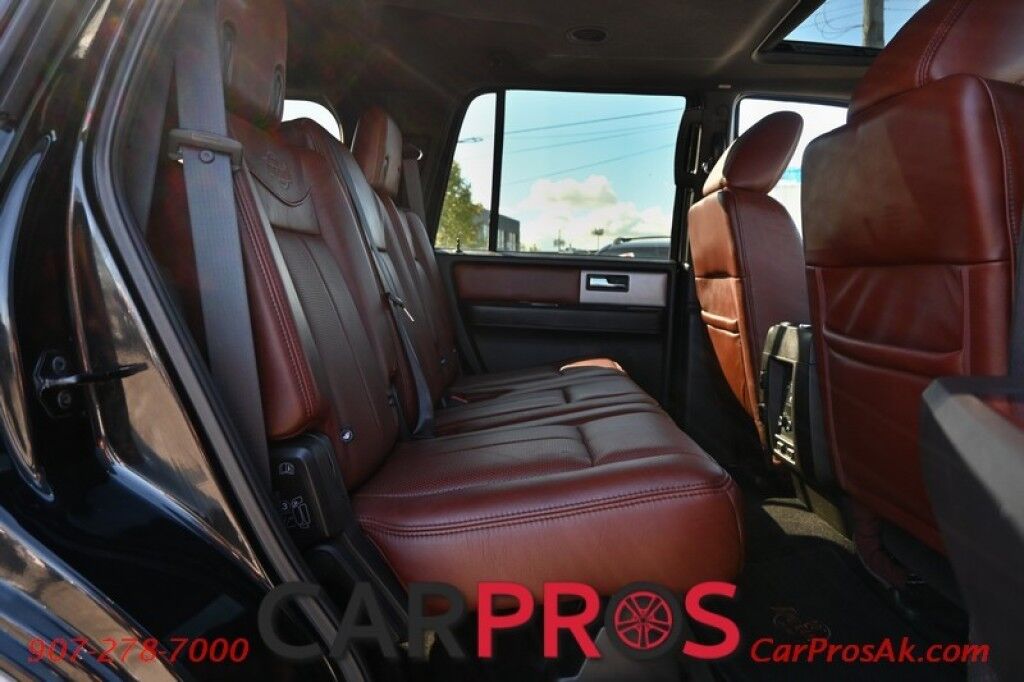 2011 Ford Expedition King Ranch 8-Passenger - 5.4L V8 - Automatic - 4X4 - Front Heated/Cooled Leather Seats - 2nd Row Heated Seats - Backup Camera - Power Fold/Heat/Signal Side Mirrors - Heavy Duty Tow Package Anchorage AK