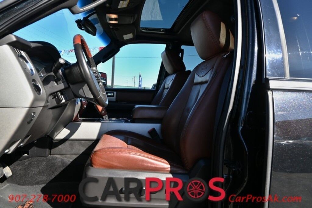 2011 Ford Expedition King Ranch 8-Passenger - 5.4L V8 - Automatic - 4X4 - Front Heated/Cooled Leather Seats - 2nd Row Heated Seats - Backup Camera - Power Fold/Heat/Signal Side Mirrors - Heavy Duty Tow Package Anchorage AK