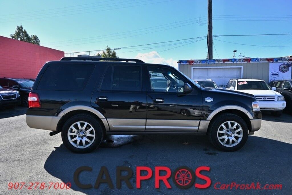 2011 Ford Expedition King Ranch 8-Passenger - 5.4L V8 - Automatic - 4X4 - Front Heated/Cooled Leather Seats - 2nd Row Heated Seats - Backup Camera - Power Fold/Heat/Signal Side Mirrors - Heavy Duty Tow Package Anchorage AK