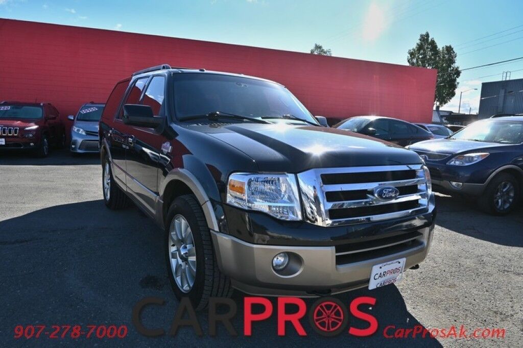 2011 Ford Expedition King Ranch 8-Passenger - 5.4L V8 - Automatic - 4X4 - Front Heated/Cooled Leather Seats - 2nd Row Heated Seats - Backup Camera - Power Fold/Heat/Signal Side Mirrors - Heavy Duty Tow Package Anchorage AK