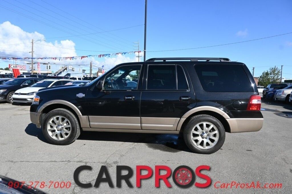 2011 Ford Expedition King Ranch 8-Passenger - 5.4L V8 - Automatic - 4X4 - Front Heated/Cooled Leather Seats - 2nd Row Heated Seats - Backup Camera - Power Fold/Heat/Signal Side Mirrors - Heavy Duty Tow Package Anchorage AK