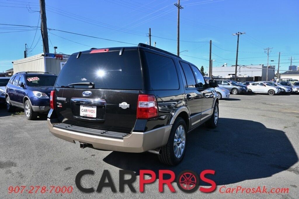 2011 Ford Expedition King Ranch 8-Passenger - 5.4L V8 - Automatic - 4X4 - Front Heated/Cooled Leather Seats - 2nd Row Heated Seats - Backup Camera - Power Fold/Heat/Signal Side Mirrors - Heavy Duty Tow Package Anchorage AK