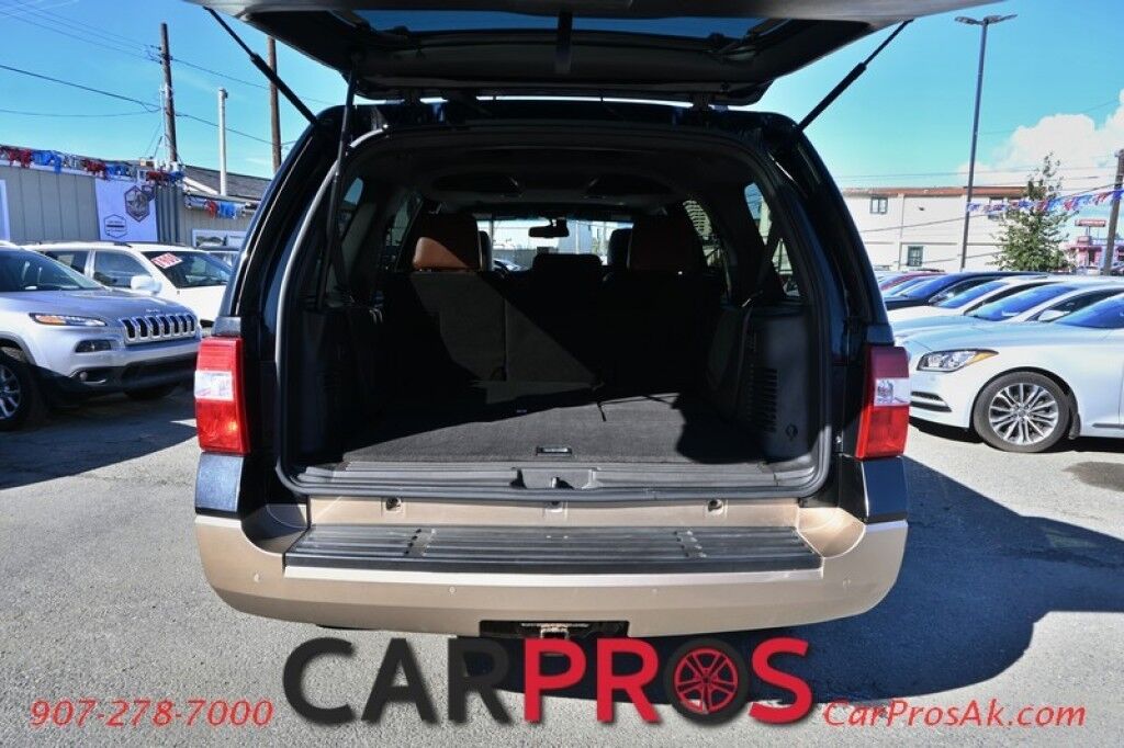 2011 Ford Expedition King Ranch 8-Passenger - 5.4L V8 - Automatic - 4X4 - Front Heated/Cooled Leather Seats - 2nd Row Heated Seats - Backup Camera - Power Fold/Heat/Signal Side Mirrors - Heavy Duty Tow Package Anchorage AK