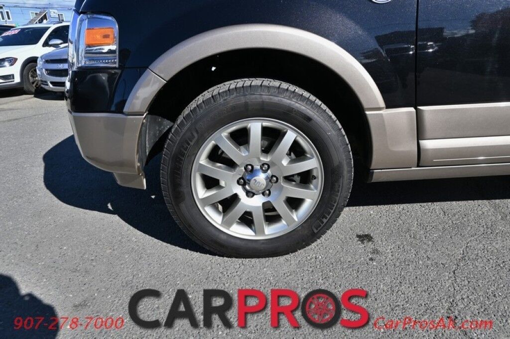 2011 Ford Expedition King Ranch 8-Passenger - 5.4L V8 - Automatic - 4X4 - Front Heated/Cooled Leather Seats - 2nd Row Heated Seats - Backup Camera - Power Fold/Heat/Signal Side Mirrors - Heavy Duty Tow Package Anchorage AK