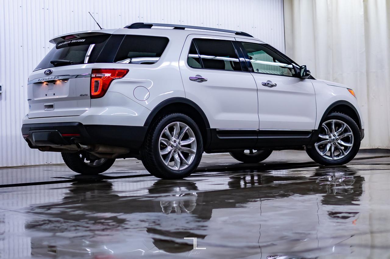 2011 Ford Explorer AWD Limited Leather Roof Nav BCam Red Deer AB