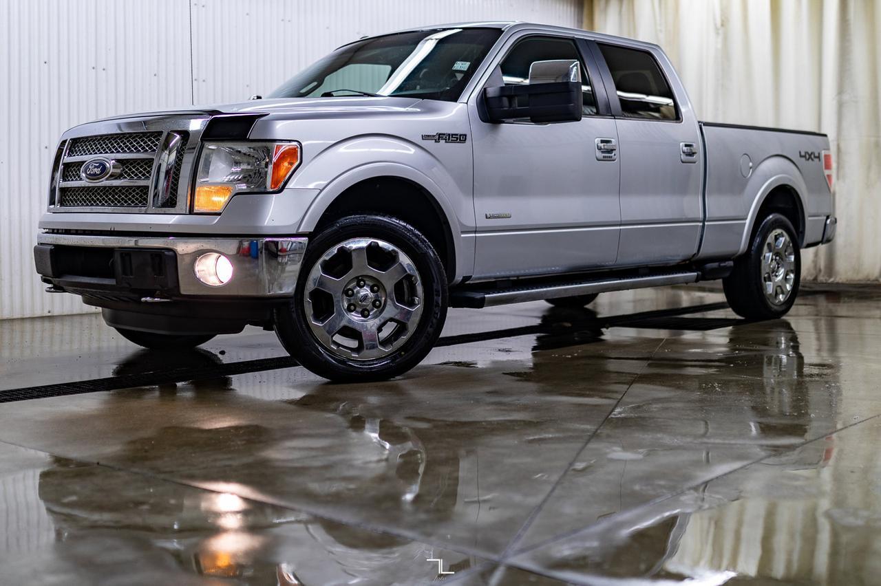 2011 Ford F-150 4x4 Super Crew Lariat Leather Roof BCam Red Deer AB