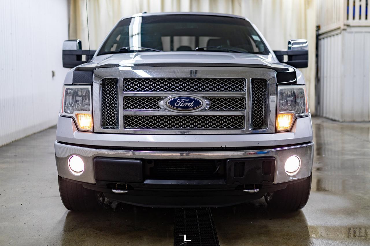 2011 Ford F-150 4x4 Super Crew Lariat Leather Roof BCam Red Deer AB