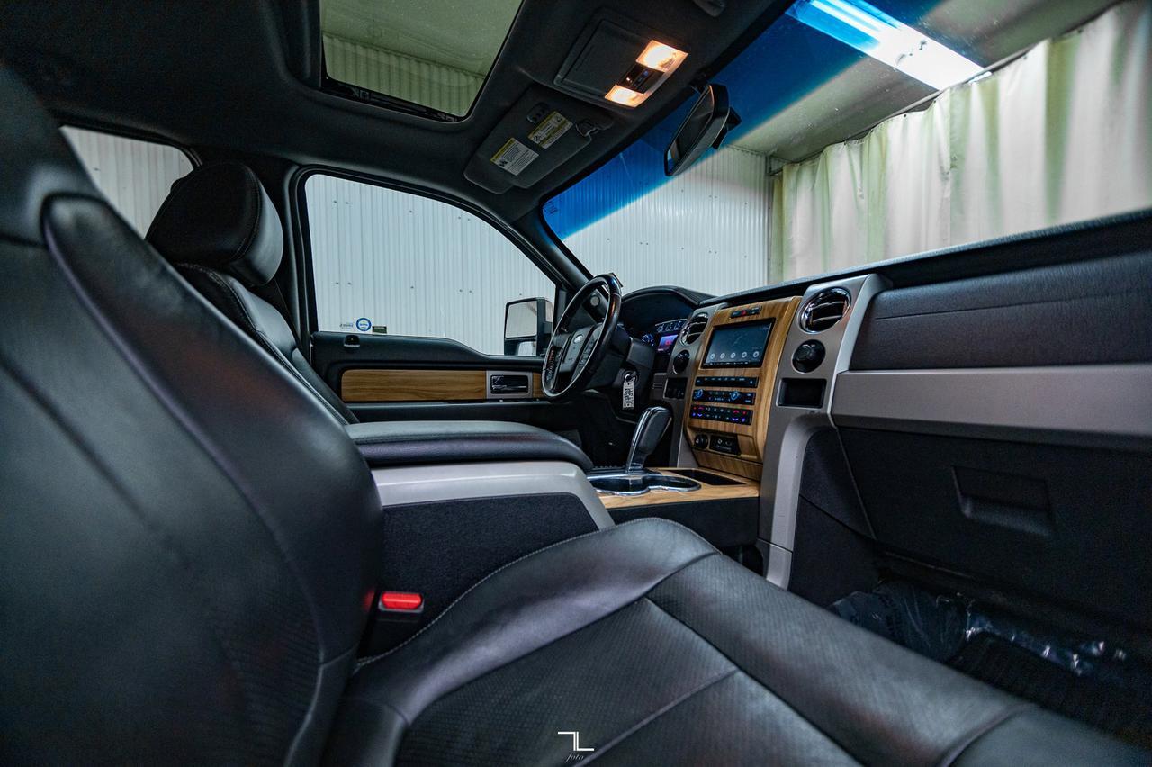2011 Ford F-150 4x4 Super Crew Lariat Leather Roof BCam Red Deer AB