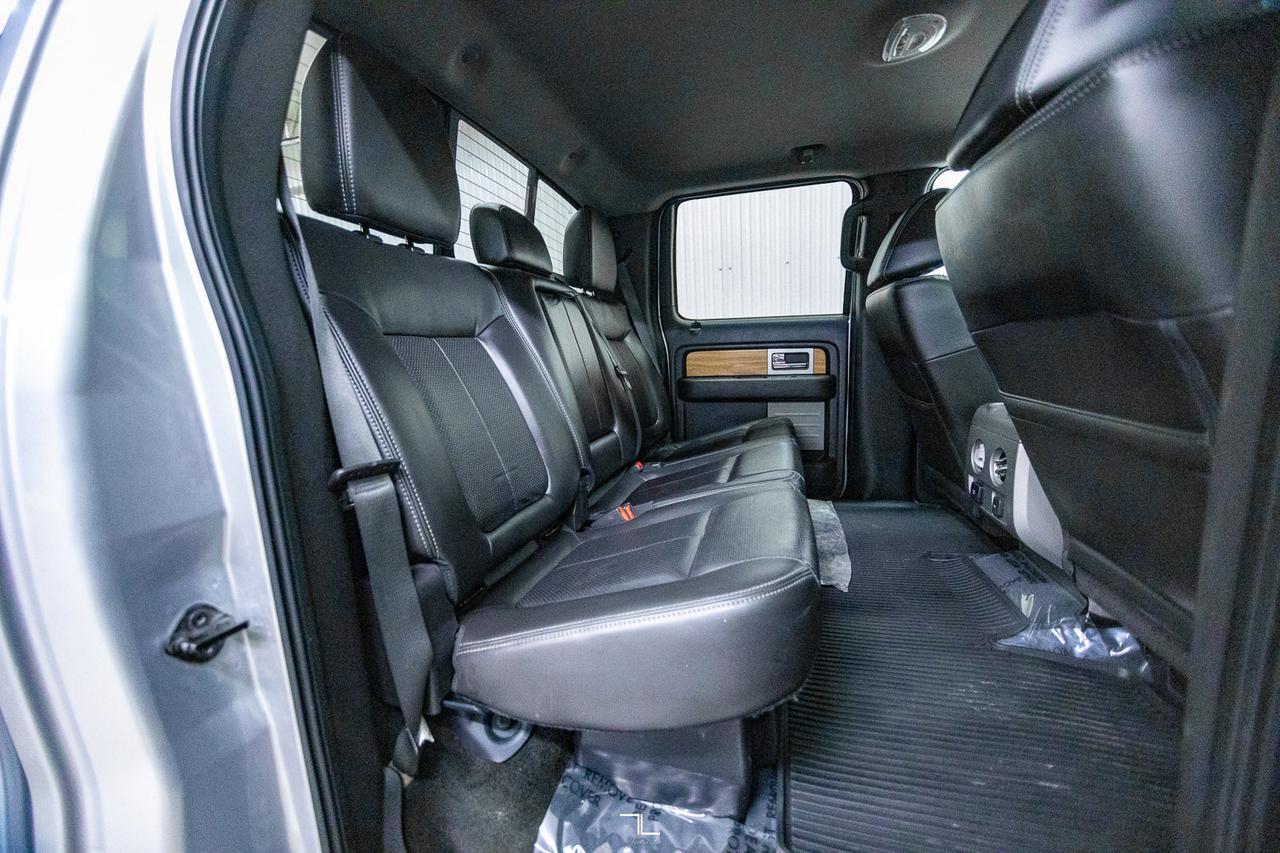 2011 Ford F-150 4x4 Super Crew Lariat Leather Roof BCam Red Deer AB