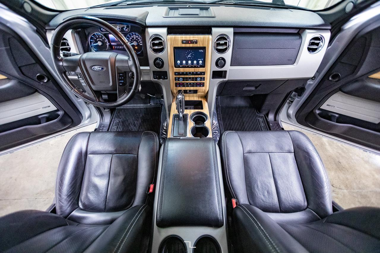 2011 Ford F-150 4x4 Super Crew Lariat Leather Roof BCam Red Deer AB
