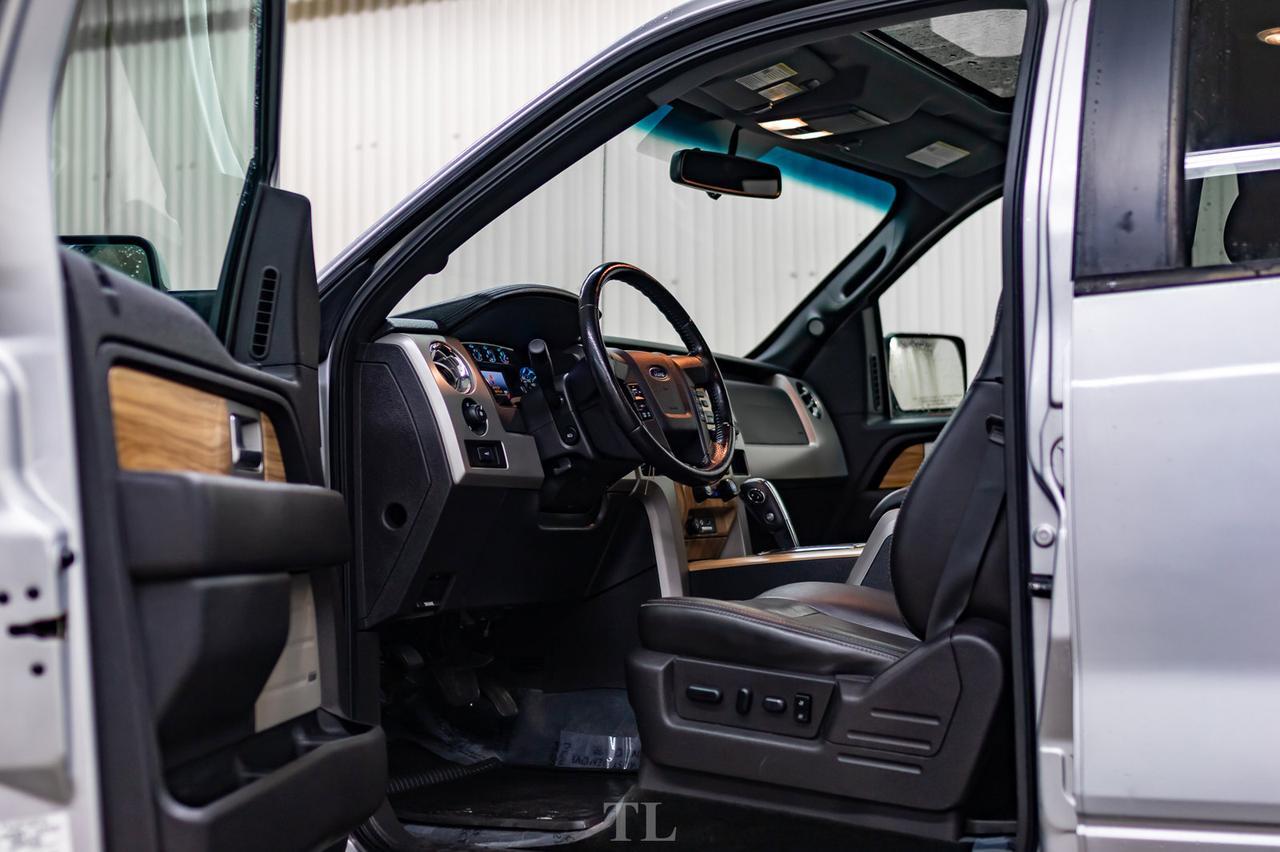 2011 Ford F-150 4x4 Super Crew Lariat Leather Roof BCam TV's Red Deer AB