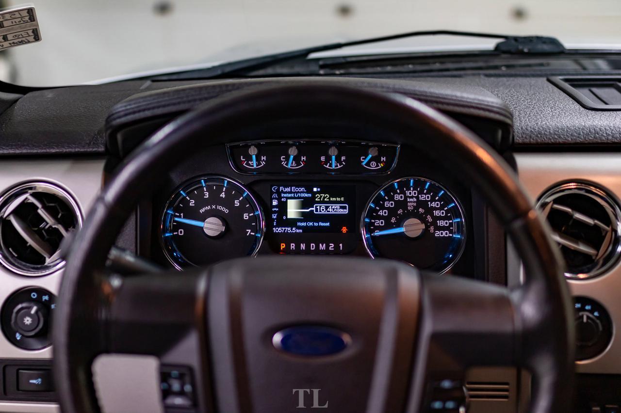 2011 Ford F-150 4x4 Super Crew Lariat Leather Roof BCam TV's Red Deer AB