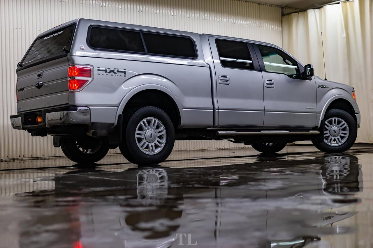 2011 Ford F-150 4x4 Super Crew Lariat Leather Roof BCam TV's Red Deer AB