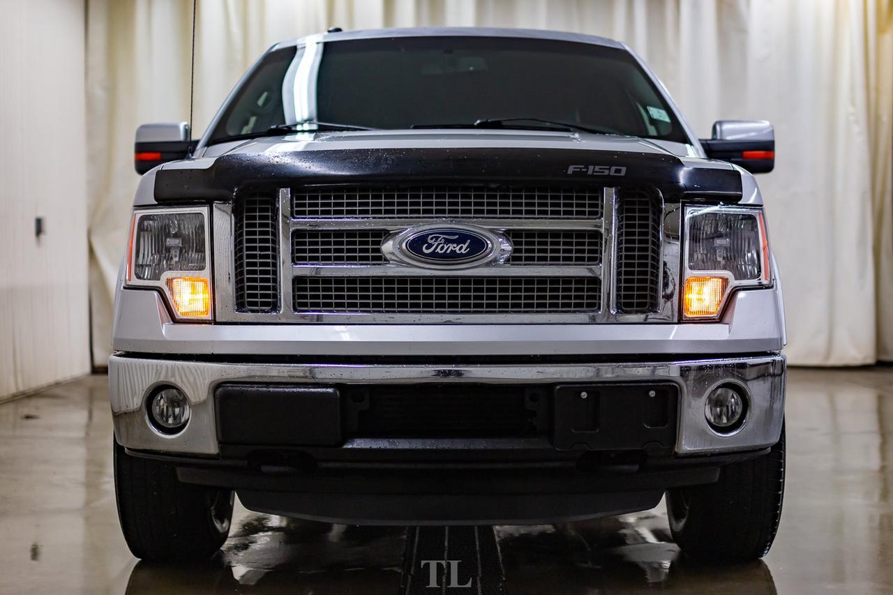 2011 Ford F-150 4x4 Super Crew Lariat Leather Roof BCam TV's Red Deer AB