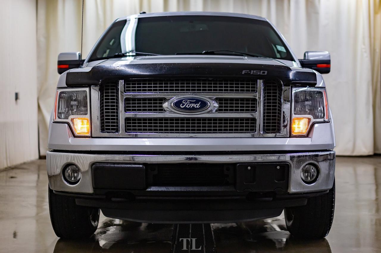 2011 Ford F-150 4x4 Super Crew Lariat Leather Roof BCam TV's Red Deer AB