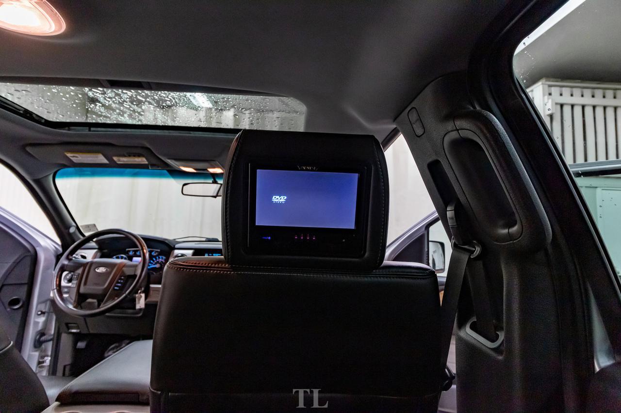 2011 Ford F-150 4x4 Super Crew Lariat Leather Roof BCam TV's Red Deer AB