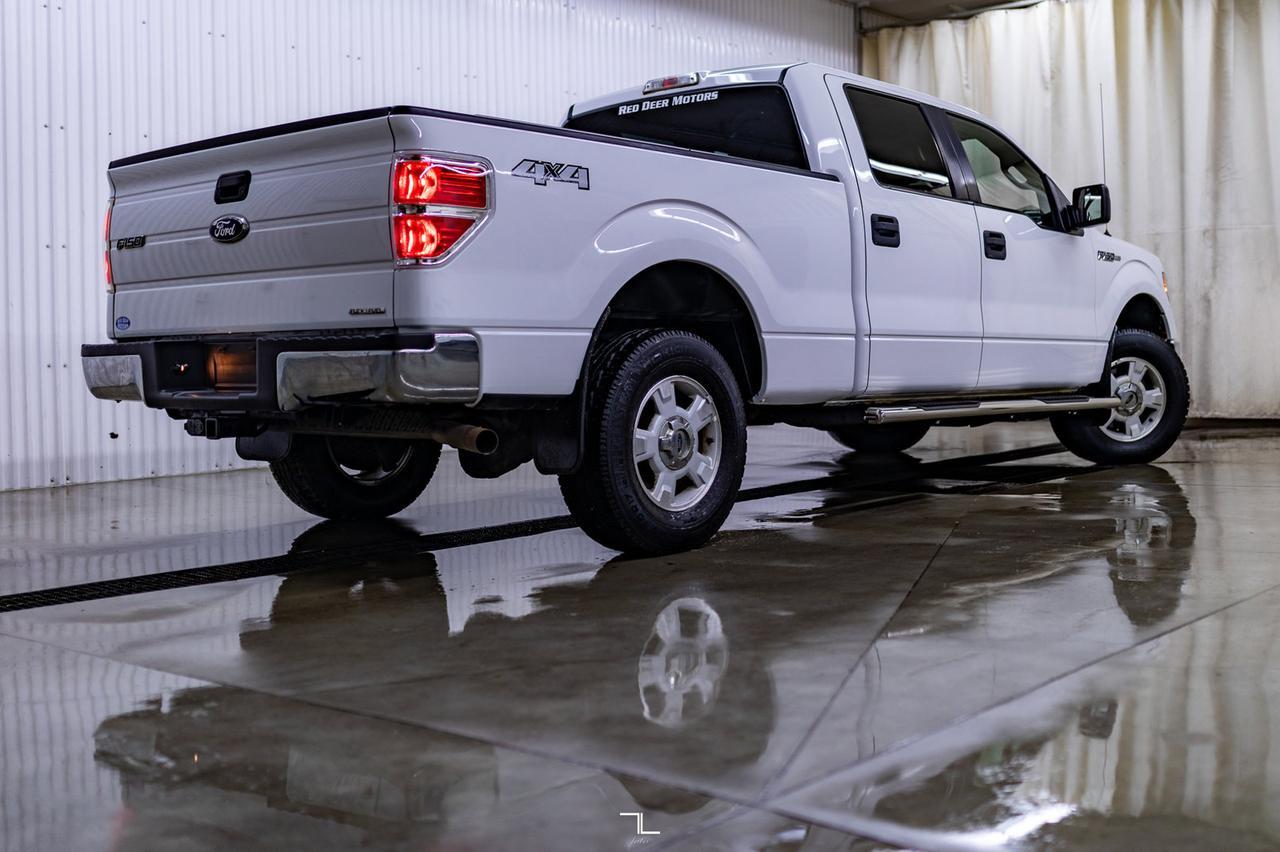 2011 Ford F-150 4x4 Super Crew XLT Longbox Red Deer AB