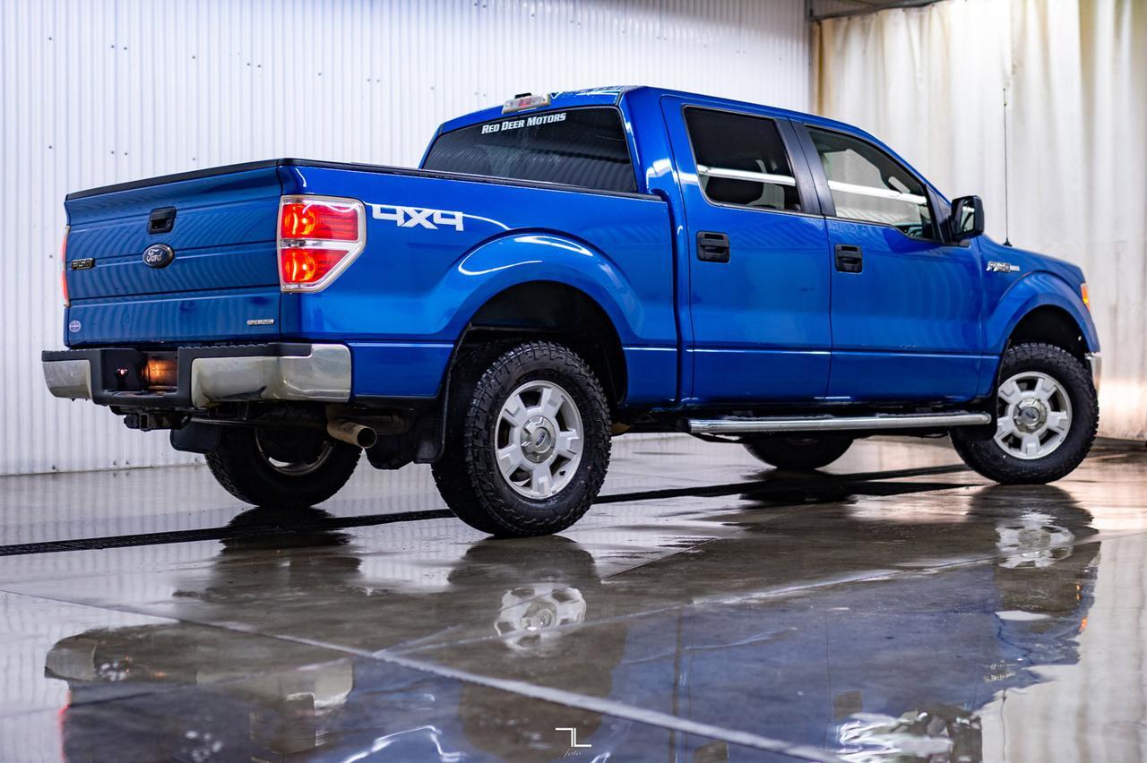 2011 Ford F-150 4x4 Super Crew XLT PSeat Red Deer AB