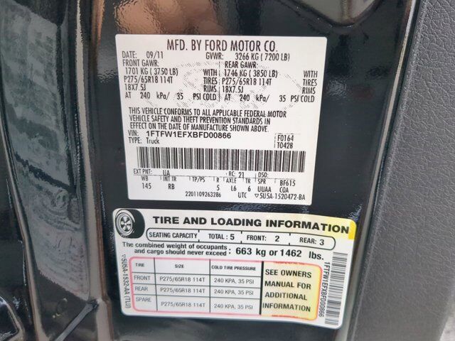 2011 Ford F-150 FX4 Winder GA